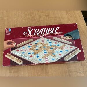Vintage Scrabble board game great learning/teaching aid toys